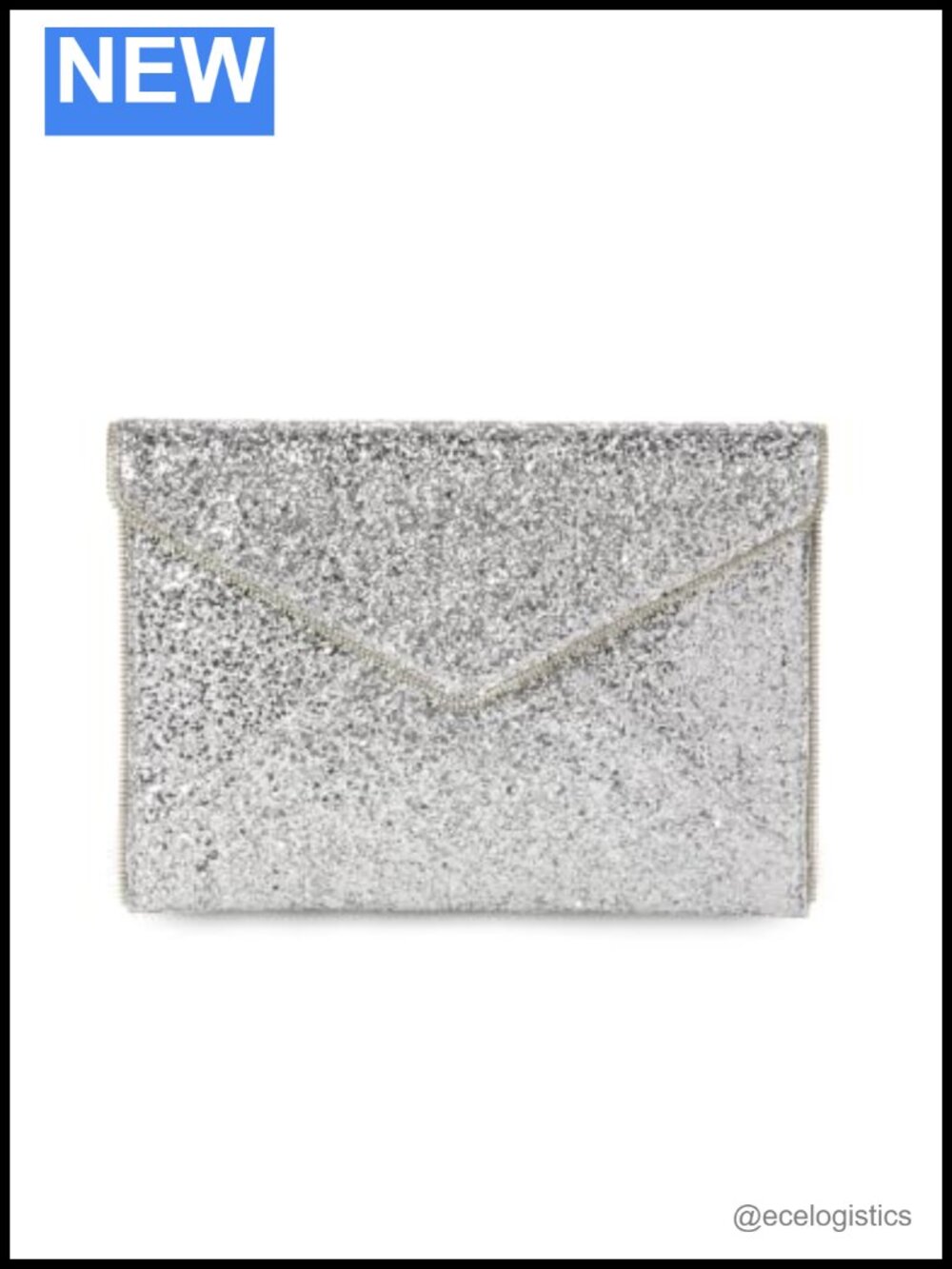 Envelope Clutch Real Leather Evening Bag Slim Design Card Slots